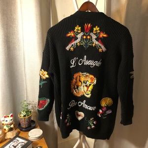Embroidered French Sweater